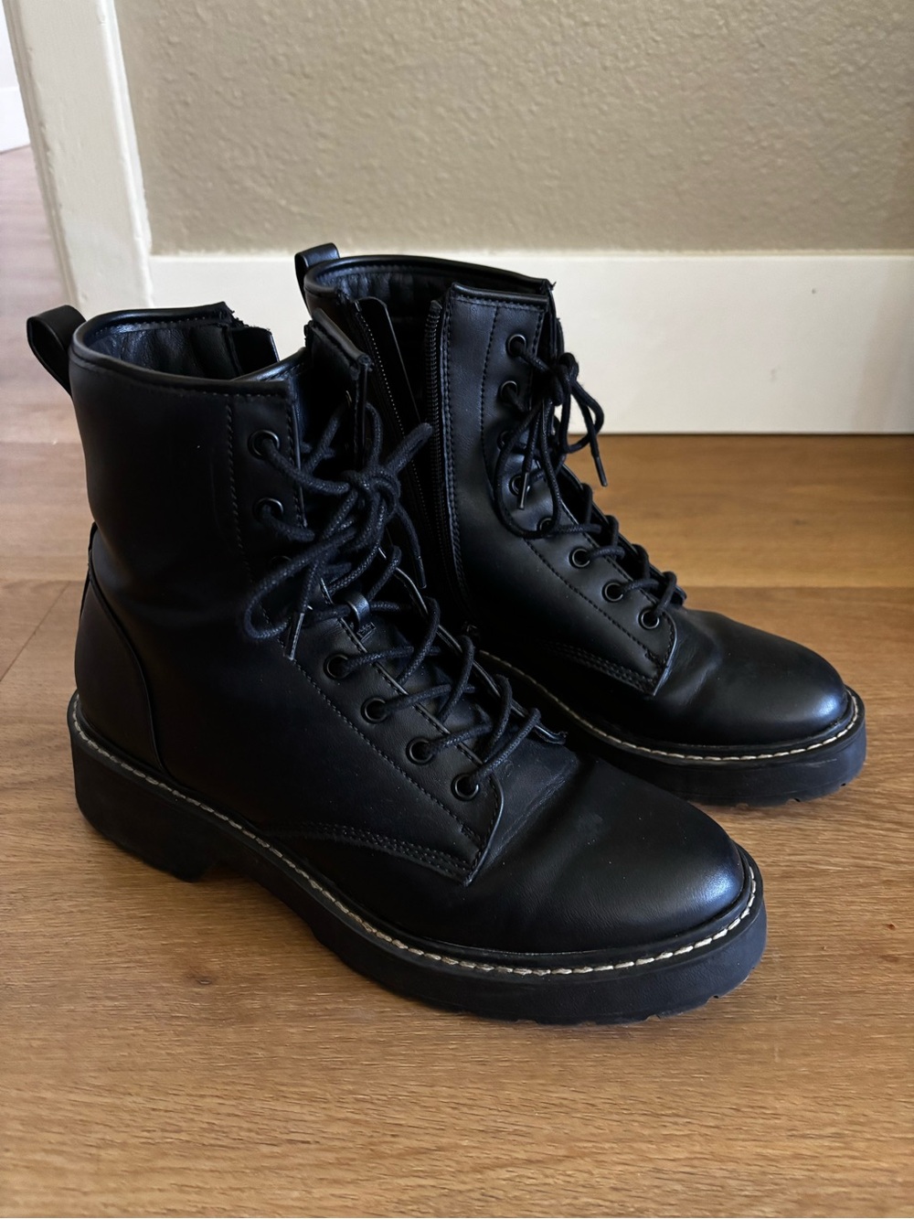 Steve Madden Combat Boots